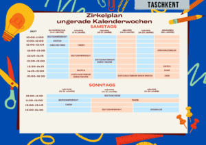 Read more about the article Zirkelplan der deutschen Zentren in Usbekistan